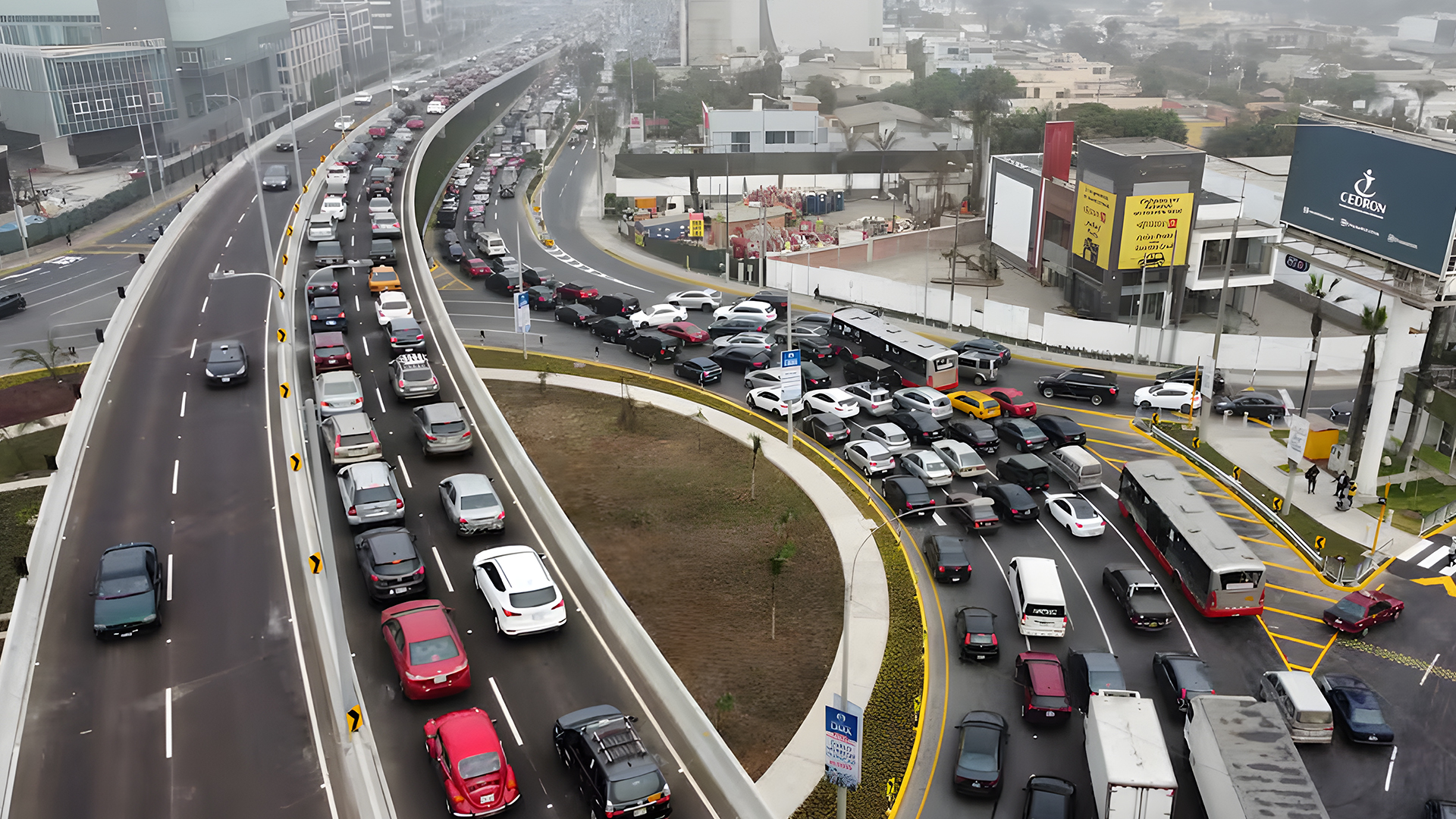 Características del tiempo de transporte en Perú