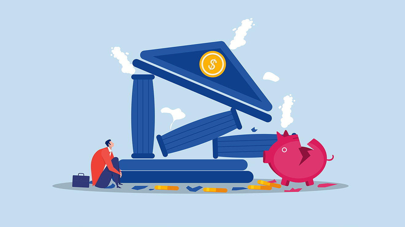 Auge y caída del modelo actual de los bancos