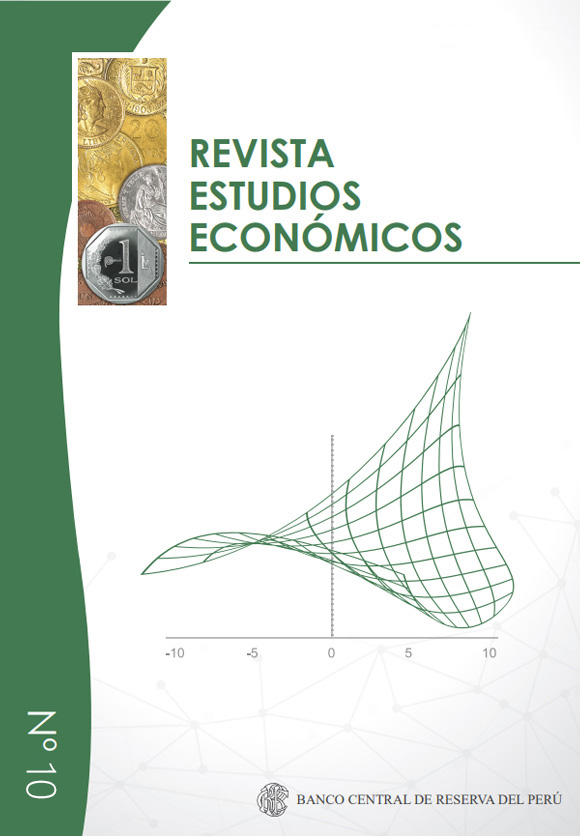 Revista Estudios Económicos N° 10