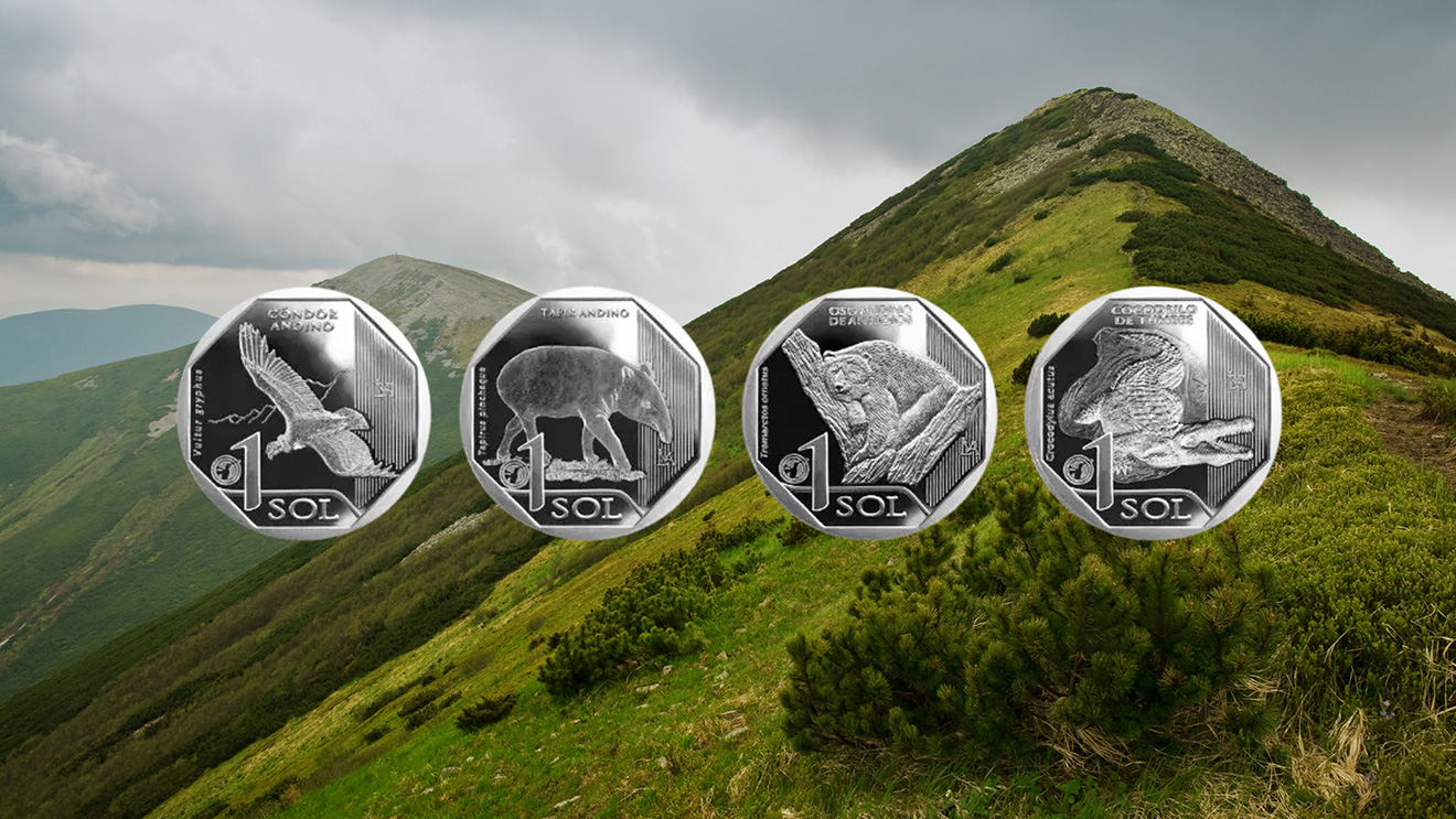 Serie Numismática: Fauna Silvestre Amenazada del Perú