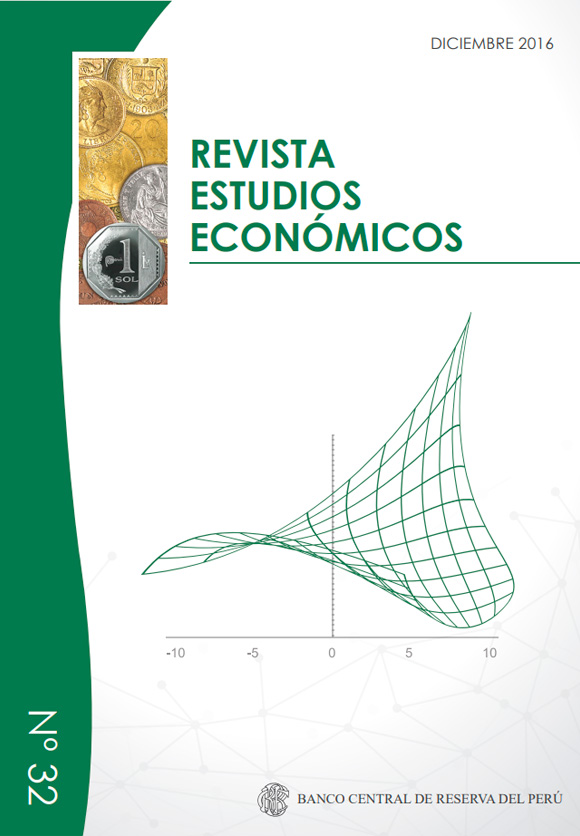 Revista Estudios Económicos N° 32