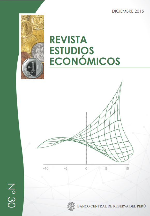 Revista Estudios Económicos N° 30