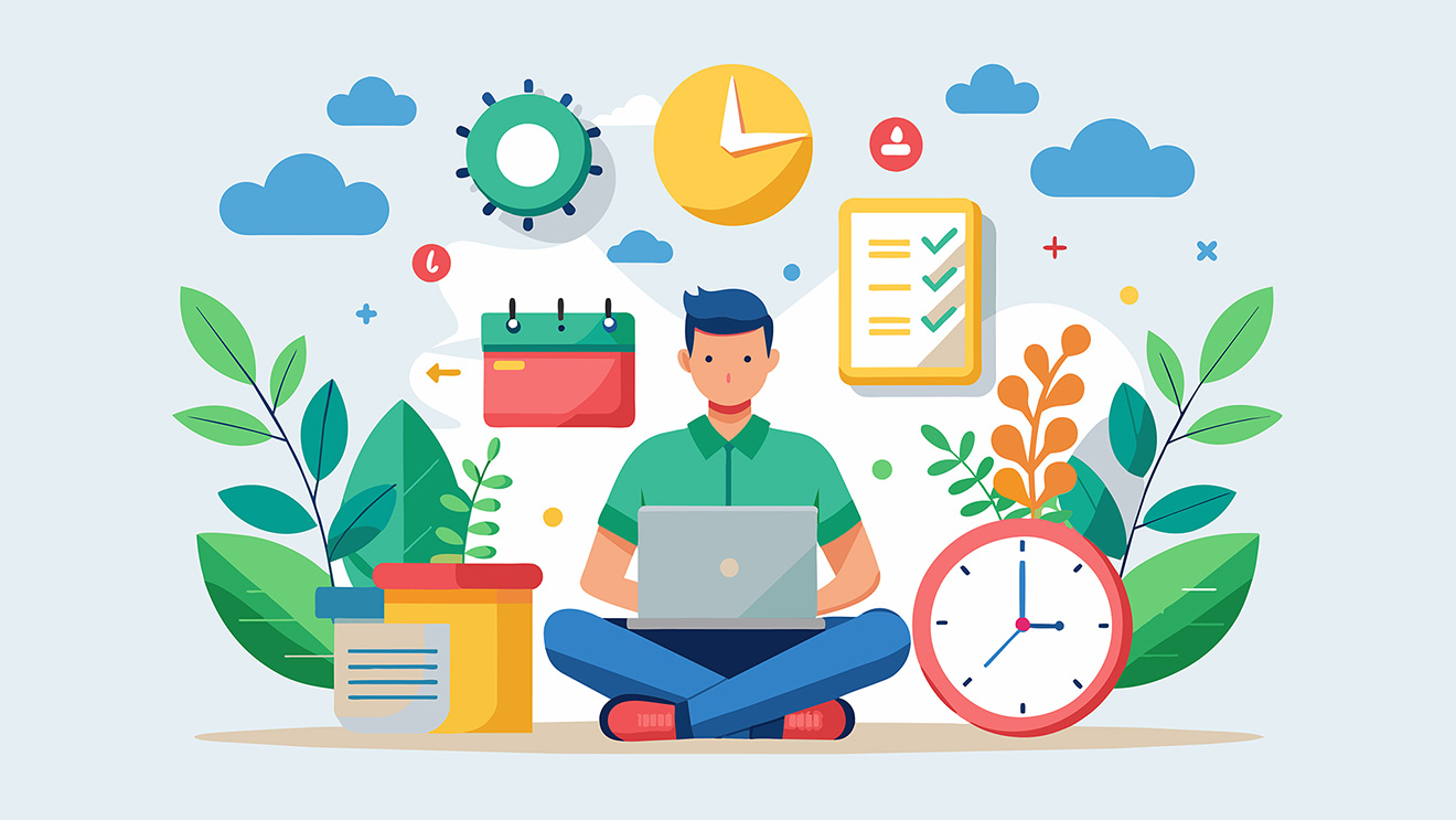 Vidas y empleos: Un modelo minimalista