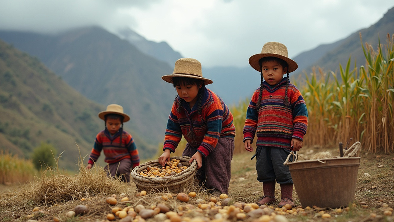Tecnologías de las Telecomunicaciones, Rentabilidad Agrícola y Trabajo Infantil en el Perú rural